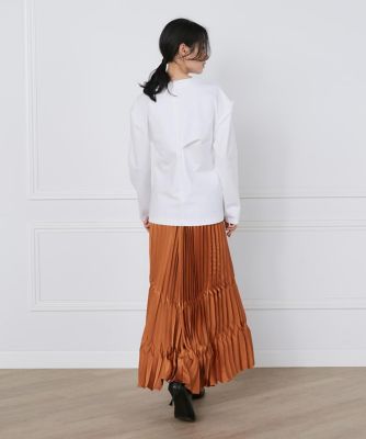 アシンメトリーデザインカットソー《ｌａ　ｖｅｉｌｌｅ　ｂｙ　ＳＵＰＥＲＩＯＲ　ＣＬＯＳＥＴ》（７１４０１９０９０１）