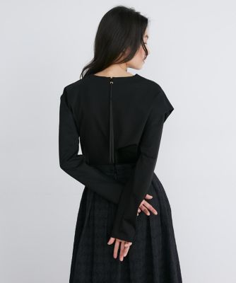 アシンメトリーデザインカットソー《ｌａ　ｖｅｉｌｌｅ　ｂｙ　ＳＵＰＥＲＩＯＲ　ＣＬＯＳＥＴ》（７１４０１９０９０１）