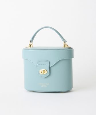 【SALE】SUPERIOR CLOSET (Women)/スーペリアクローゼット 《SUPERIOR CLOSET》ショルダーベルト付き 2WAYバニティバッグ《CHRISTIAN VILLA》(7140206611) 54ペールグリー 【三越伊勢丹/公式】