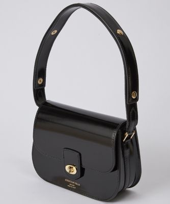 《ＳＵＰＥＲＩＯＲ　ＣＬＯＳＥＴ》フラップレザーショルダーバッグ《ＣＨＲＩＳＴＩＡＮ　ＶＩＬＬＡ》（７１４０２０６６１７）