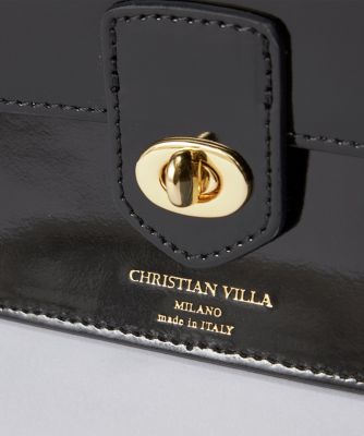 《ＳＵＰＥＲＩＯＲ　ＣＬＯＳＥＴ》フラップレザーショルダーバッグ《ＣＨＲＩＳＴＩＡＮ　ＶＩＬＬＡ》（７１４０２０６６１７）