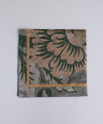 【未使用品】 Flower Large Scarf アイボリー おねコラボ 10月11日(月)よりWEBショップにて、ステーショナリーアイテム