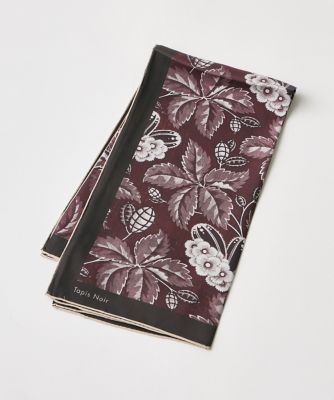 《ＳＵＰＥＲＩＯＲ　ＣＬＯＳＥＴ》Ｃｌａｓｓｉｃａｌ　Ｂｏｒｄｅａｕｘ　Ｂｌｏｏｍ　Ｓｃａｒｆ《Ｔａｐｉｓ　Ｎｏｉｒ》（７１４０２８４６１０