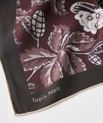 《ＳＵＰＥＲＩＯＲ　ＣＬＯＳＥＴ》Ｃｌａｓｓｉｃａｌ　Ｂｏｒｄｅａｕｘ　Ｂｌｏｏｍ　Ｓｃａｒｆ《Ｔａｐｉｓ　Ｎｏｉｒ》（７１４０２８４６１０