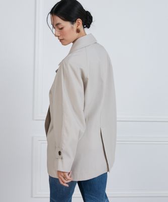ショートトレンチコート（7141115002） | INED (Women
