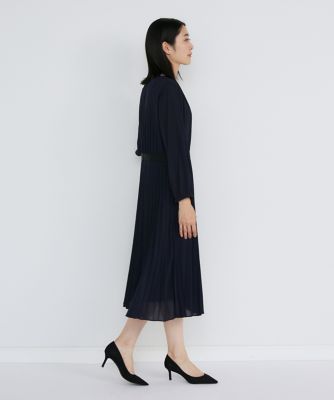 プリーツワンピース（7141121004） | INED (Women
