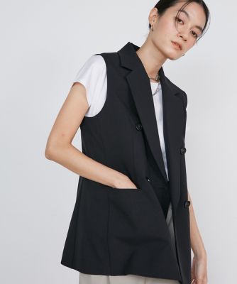 ＜INED (Women)＞ダブルブレストジレ（７１４１１４１００８）