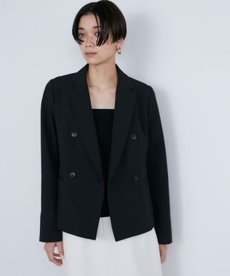 ダブルブレストショートジャケット（7141141009） | INED