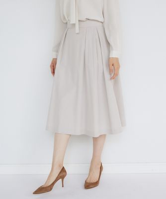 ＜INED (Women)＞グログランタックスカート（７１４１１５２００４）