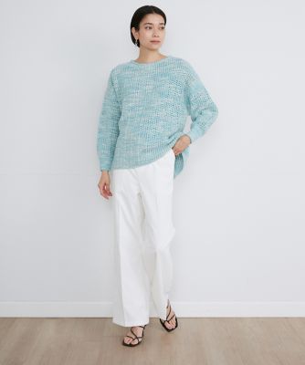 透かし柄ニット（7141170021） | INED (Women)/イネド