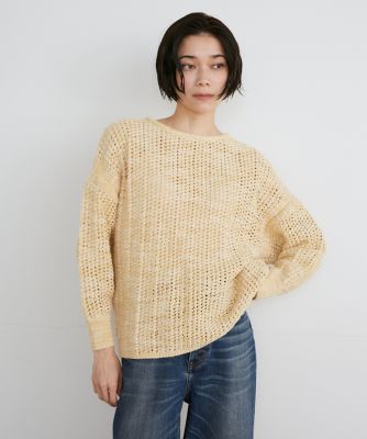 ＜INED (Women)＞透かし柄ニット（７１４１１７００２１）