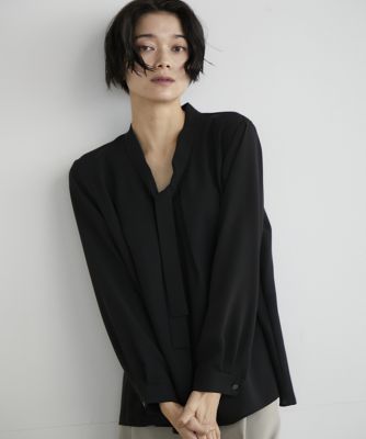 ＜INED (Women)＞細ボウタイブラウス（７１４１１８２００１）
