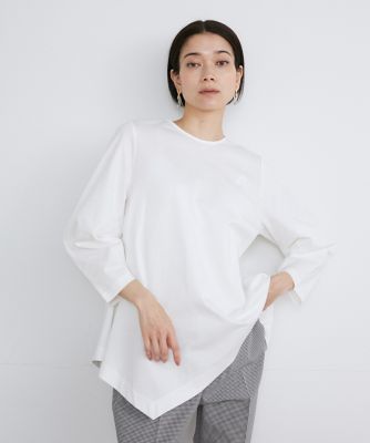 ＜INED (Women)＞アシンメトリーヘムカットプルオーバー（７１４１１９０００５）
