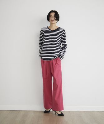 《ＩＮＥＤ　ＣＬＡＲＯ》２ＷＡＹボーダーカットソー（７１４１１９０５１０）