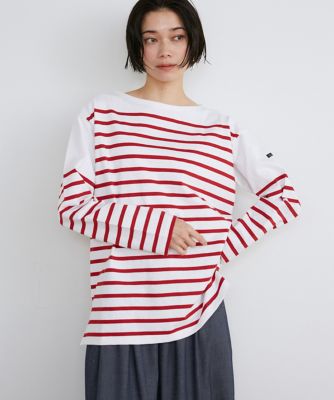 ＳＵＰＥＲＩＯＲ ＣＬＯＳＥＴ》ＪＥＡＮＮＥパネルボーダービッグＴシャツ《Ｌｅ ｍｉｎｏｒ》（７１４１１９０６０１） | SUPERIOR  CLOSET (Women)/スーペリアクローゼット | 三越伊勢丹オンラインストア・通販【公式】