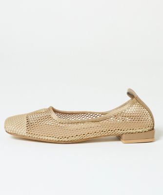 《ＩＮＥＤ　ＣＬＡＲＯ》メッシュスクエアトゥバレエシューズ《Ｃａｒｉｎｏ》（７１４１２０３５０２）