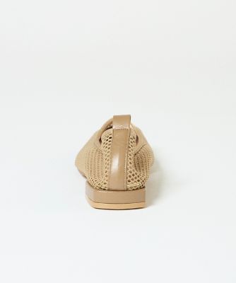 《ＩＮＥＤ　ＣＬＡＲＯ》メッシュスクエアトゥバレエシューズ《Ｃａｒｉｎｏ》（７１４１２０３５０２）