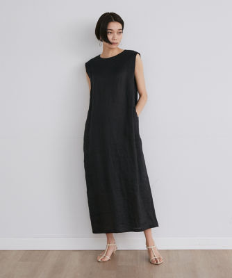 リネンIラインワンピース （7142121016） | INED (Women