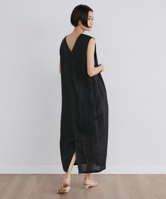 リネンIラインワンピース （7142121016） | INED (Women