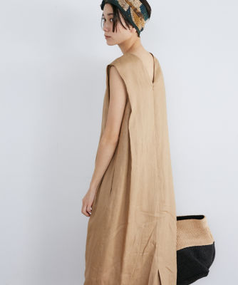 リネンIラインワンピース （7142121016） | INED (Women
