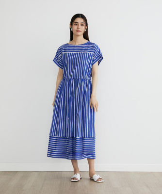 ストライプワンピース（7142121017） | INED (Women)/イネド