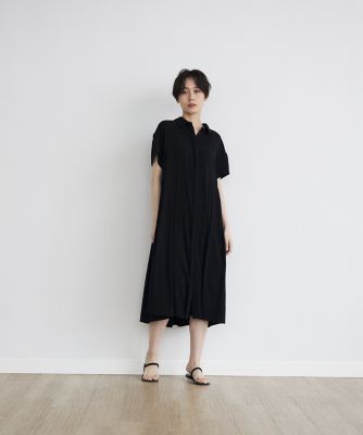 ＜INED (Women)＞《ＩＮＥＤ　ＣＬＡＲＯ》２ＷＡＹジョーゼットシャツワンピース（７１４２１２１５０５）