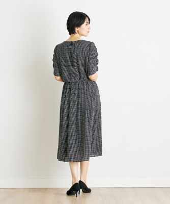 《ＩＮＥＤ　ＣＬＡＲＯ》シリアルプリントワンピース（７１４２１２１５０６）