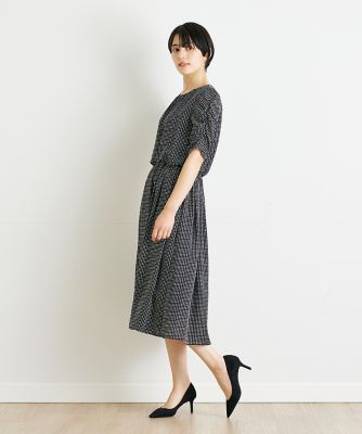 《ＩＮＥＤ　ＣＬＡＲＯ》シリアルプリントワンピース（７１４２１２１５０６）