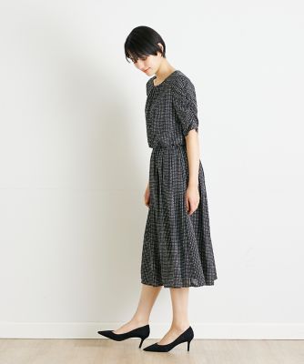 《ＩＮＥＤ　ＣＬＡＲＯ》シリアルプリントワンピース（７１４２１２１５０６）
