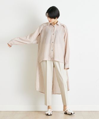 《ＩＮＥＤ　ＣＬＡＲＯ》ギャップレングス３ＷＡＹブラウス（７１４２１２１５０８）