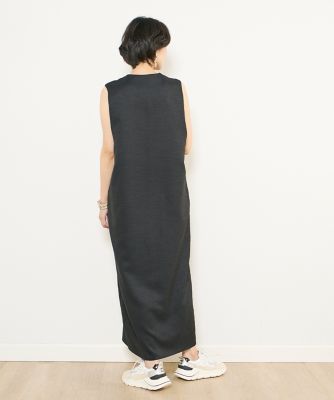 《ＩＮＥＤ　ＣＬＡＲＯ》スラブツイルハーフジップワンピース（７１４２１２１５０９）