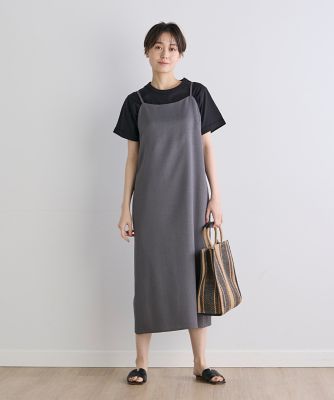 ＜INED (Women)＞《ＩＮＥＤ　ＣＬＡＲＯ》リニーブッチャーワンピース（７１４２１２１５１１）