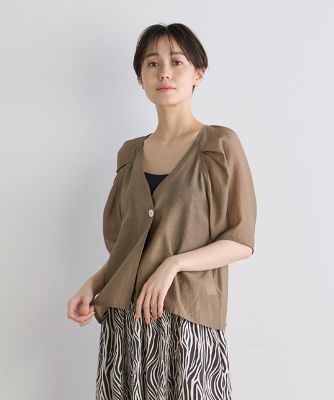 《ＩＮＥＤ　ＣＬＡＲＯ》ボリュームスリーブジャケット（７１４２１４１５２０）