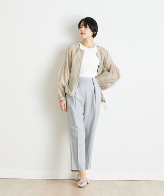 《ＩＮＥＤ　ＣＬＡＲＯ》シャーリングスリーブブルゾン（７１４２１４４５０１）