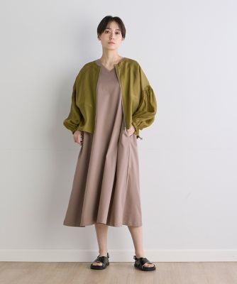 《ＩＮＥＤ　ＣＬＡＲＯ》シャーリングスリーブブルゾン（７１４２１４４５０１）