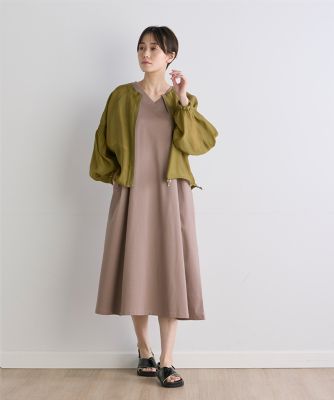 《ＩＮＥＤ　ＣＬＡＲＯ》シャーリングスリーブブルゾン（７１４２１４４５０１）