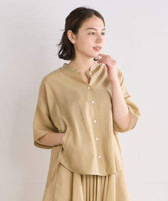 《ＩＮＥＤ　ＣＬＡＲＯ》シアースタンドシャツブルゾン（７１４２１４４５１８）