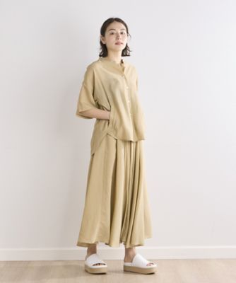 《ＩＮＥＤ　ＣＬＡＲＯ》シアースタンドシャツブルゾン（７１４２１４４５１８）