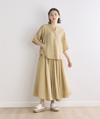 《ＩＮＥＤ　ＣＬＡＲＯ》シアースタンドシャツブルゾン（７１４２１４４５１８）