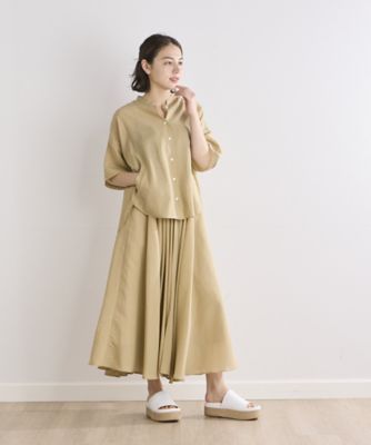《ＩＮＥＤ　ＣＬＡＲＯ》シアースタンドシャツブルゾン（７１４２１４４５１８）