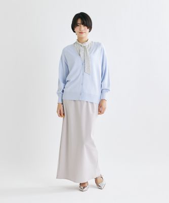 《ＩＮＥＤ　ＣＬＡＲＯ》トリコットリブタイトスカート（７１４２１５２５０４）