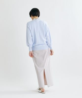 《ＩＮＥＤ　ＣＬＡＲＯ》トリコットリブタイトスカート（７１４２１５２５０４）