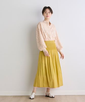 《ＩＮＥＤ　ＣＬＡＲＯ》カラーブロックリバーシブルスカート（７１４２１５２５１４）