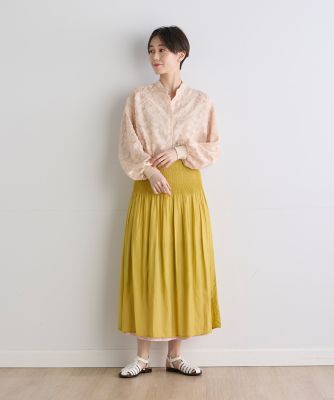 《ＩＮＥＤ　ＣＬＡＲＯ》カラーブロックリバーシブルスカート（７１４２１５２５１４）