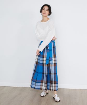 《ＳＵＰＥＲＩＯＲ　ＣＬＯＳＥＴ》別注リネンラップスカート《Ｏ’ＮＥＩＬ　ＯＦ　ＤＵＢＬＩＮ》（７１４２１５２６１０）