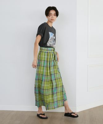 《ＳＵＰＥＲＩＯＲ　ＣＬＯＳＥＴ》別注リネンラップスカート《Ｏ’ＮＥＩＬ　ＯＦ　ＤＵＢＬＩＮ》（７１４２１５２６１０）