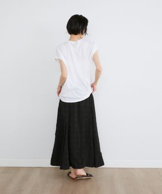 《大きいサイズ》ロングフレアスカート（７１４２１５２８２２）