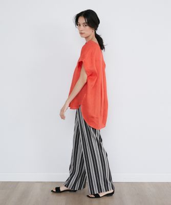 MASU プリント ストライプパンツ ストライププリントパンツ《Viscotecs