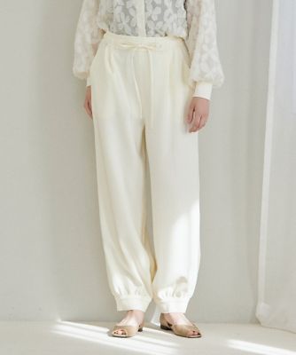 ＜INED (Women)＞《ＩＮＥＤ　ＣＬＡＲＯ》カフヘムパンツ（７１４２１６１５１４）