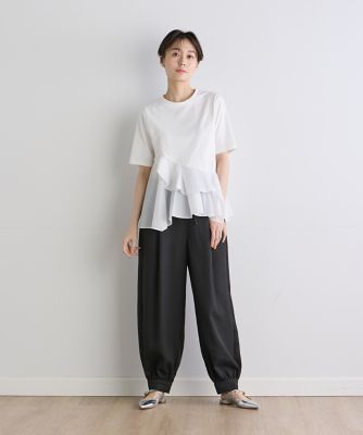 《ＩＮＥＤ　ＣＬＡＲＯ》カフヘムパンツ（７１４２１６１５１４）